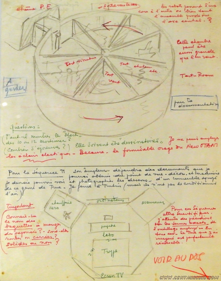 Recherche de Jacobs pour les tests que doivent subir les robots du professeur Satô. Blake Mortimer centaurclub