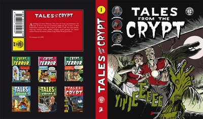 Mythique &amp; incontournable ! Enfin une réédition complète des histoires criminelles ou horrifiques 'à chûte', en noir et blanc, tirées de &quot;The crypt of terror&quot; puis &quot;Tales from the crypt&quot; d'avril-mai 1950 à février-mars 1951. (Ca fait partie des fameux 'EC' - Entertaining Comics - de William Gaines). Jouissif ! Vivement les tomes suivants !