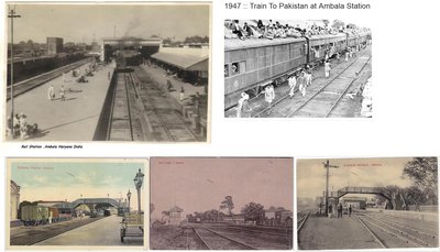 Rail Station - Ambala Haryana India 1945.JPG