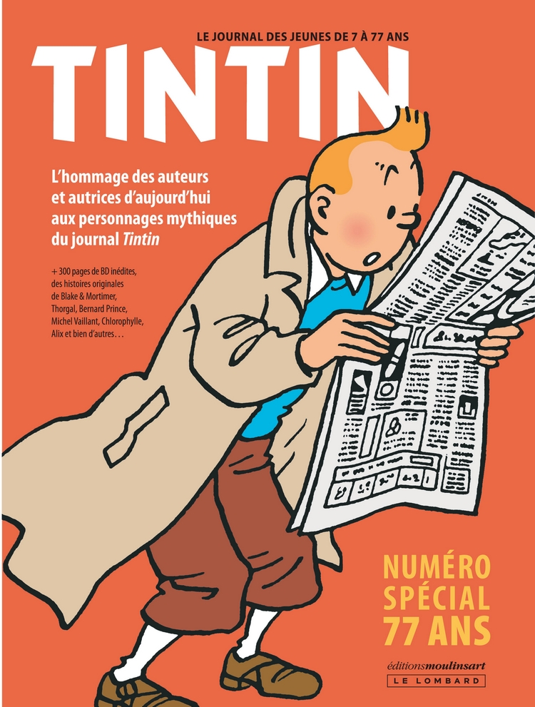 Mortimer et Blake à part Lewis Tronheim - Tintin spécial 77 ans. (09/2023)  - Centaur Club