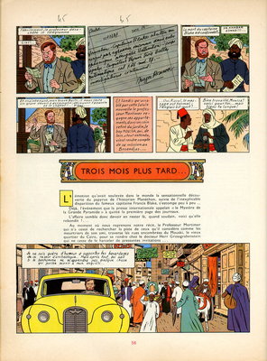 Planche originale Intégrale 1965