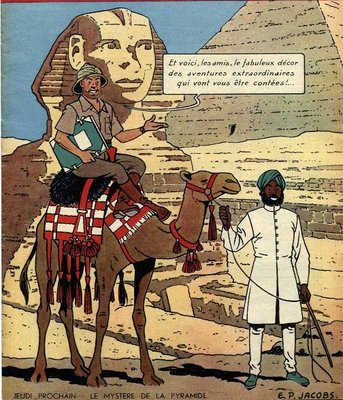 Annonce en Couve de Tintin/Kuifje