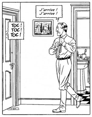 J'en profite pour "épingler" cette case-ci qui me laisse vraiment perplexe... surtout la position du lord... Cette attitude si raide et bizarroïde (pour rester gentil !) !...