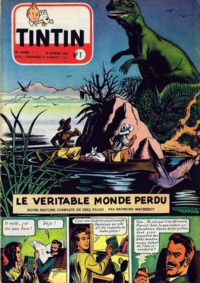 Monde Perdu Raymond Macherot - Tintin.jpg