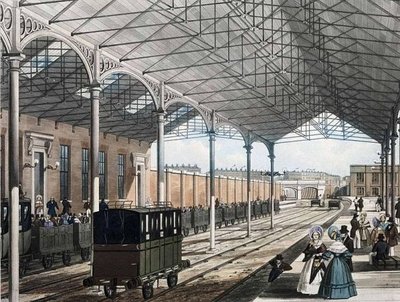 Verrière d'Euston Station, d'origine