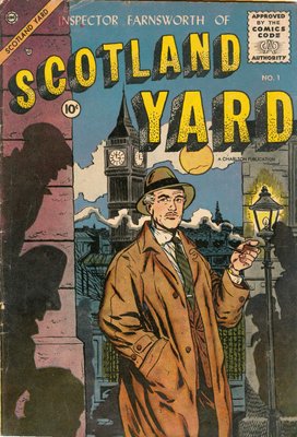 &quot;Scotland Yard&quot; #1 - Juin 1955 - Charlton Publications