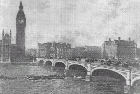 4x-North Building en 1890 vu depuis St Thomas's Hospital.jpg