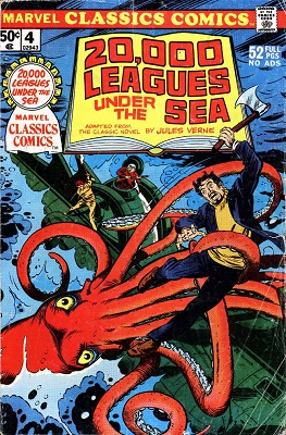 Marvel Classics Comics #04 - '20,000 leagues under the sea' - Gil Kane-Dan Adkins (cover)-04-1976-small.jpg