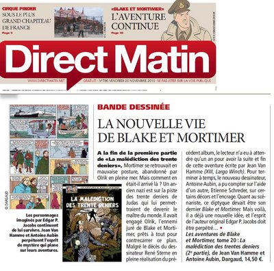 Direct matin du 26 Novembre 2010